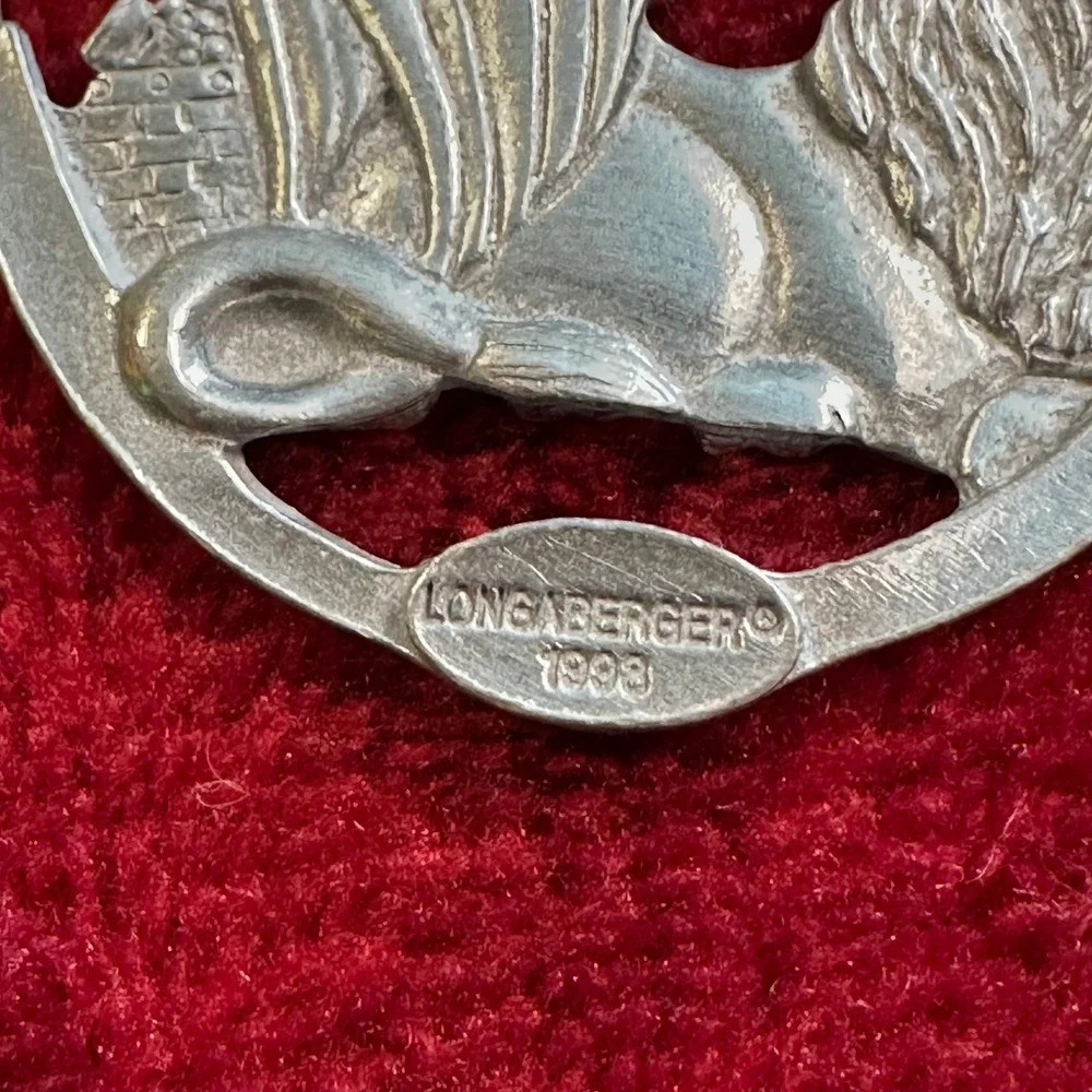 Longaberger vintage silver